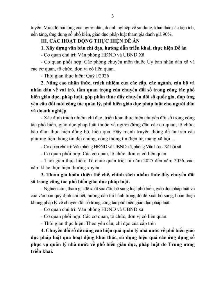 Kế hoạch triển khai thực hiện Đề án “Chuyển đổi số trong công tác phổ biến, giáo dục pháp luật giai đoạn 2025 - 2030” trên địa bàn xã Gia Lâm- Ảnh 3.