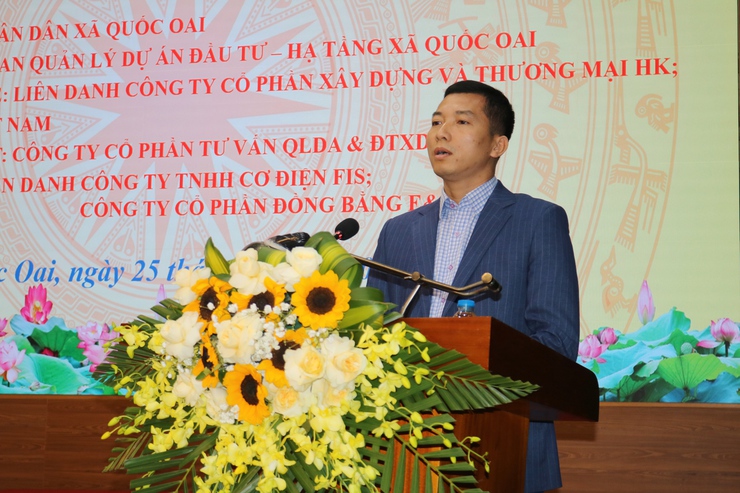 QUỐC OAI KHỞI CÔNG DỰ ÁN ĐẦU TƯ HỆ THỐNG PHÒNG CHÁY, CHỮA CHÁY TẠI MỘT SỐ TRƯỜNG HỌC- Ảnh 4.