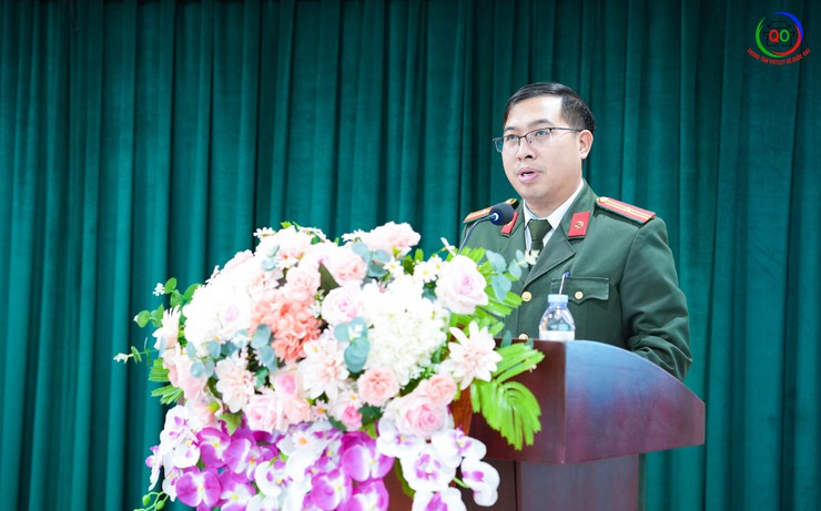 CÔNG AN XÃ QUỐC OAI TỔNG KẾT CÔNG TÁC NĂM 2025, PHÁT ĐỘNG PHONG TRÀO THI ĐUA "VÌ AN NINH TỔ QUỐC" NĂM 2026- Ảnh 4.