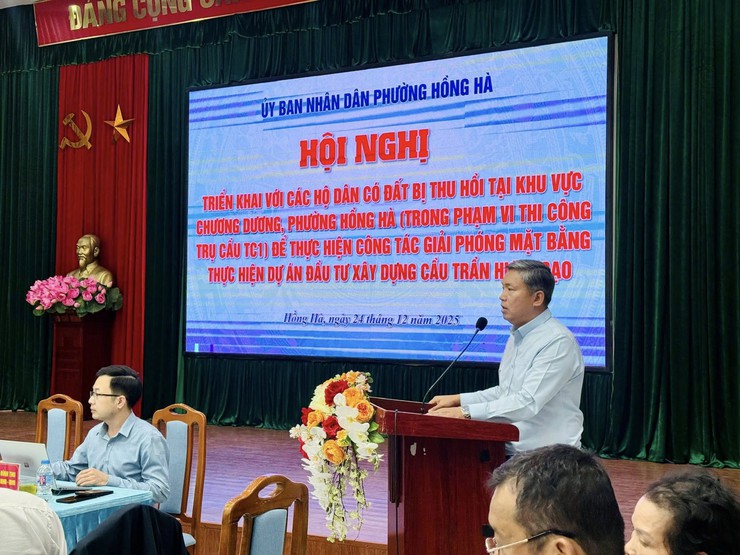 Nhân dân phường Hồng Hà đồng thuận, ủng hộ triển khai Dự án xây dựng cầu Trần Hưng Đạo- Ảnh 4.