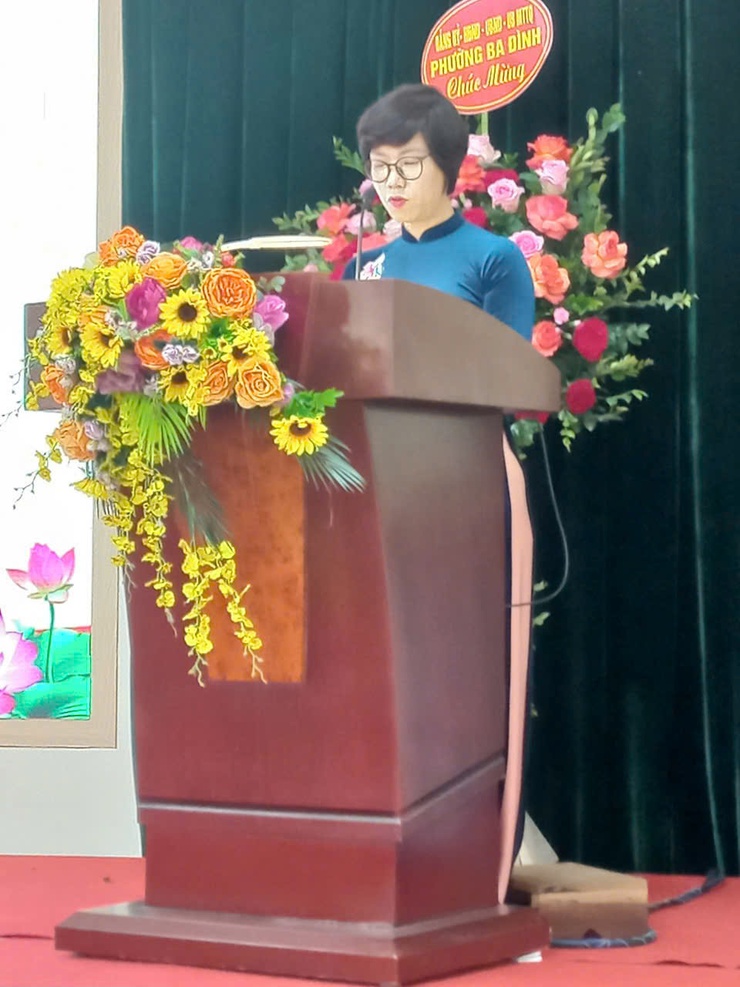 Đại hội đại biểu Hội Khuyến học phường Ba Đình lần thứ I: Dấu mốc quan trọng sau hợp nhất- Ảnh 2.