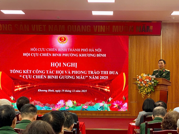 Tổng kết công tác Hội và phong trào thi đua “Cựu chiến binh gương mẫu” năm 2025- Ảnh 4.