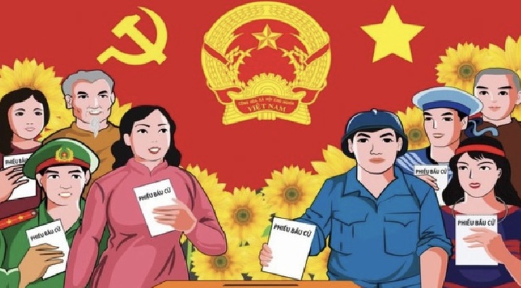 Người dân làm chủ quyền lực thông qua bầu cử Đại biểu quốc hội và đại biểu hội đồng nhân dân- Ảnh 1.