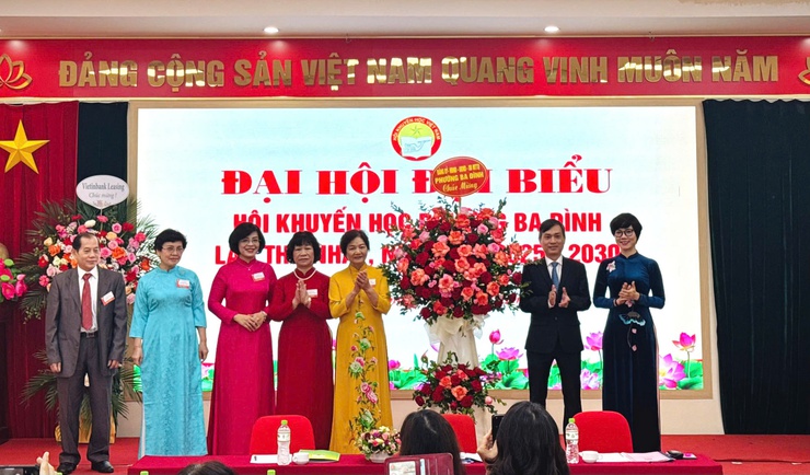 Đại hội đại biểu Hội Khuyến học phường Ba Đình lần thứ I: Dấu mốc quan trọng sau hợp nhất- Ảnh 3.