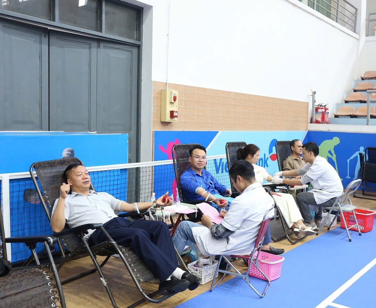 XÃ SÓC SƠN TỔ CHỨC NGÀY HỘI HIẾN MÁU TÌNH NGUYỆN- Ảnh 7.