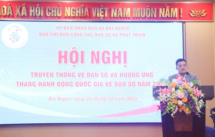 Hội nghị truyền thông và hưởng ứng Tháng hành động quốc gia về Dân số năm 2025- Ảnh 4.