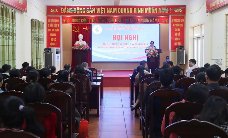 Hội nghị truyền thông và hưởng ứng Tháng hành động quốc gia về Dân số năm 2025- Ảnh 1.