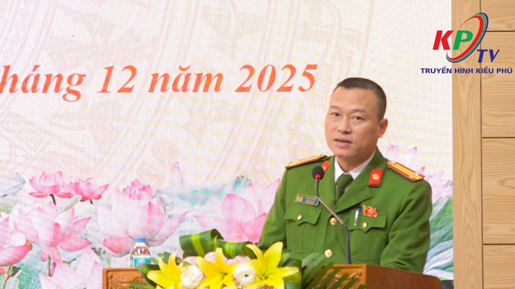 Công an xã Kiều Phú tổ chức Hội nghị tổng kết công tác Đảng, công tác Công an năm 2025, triển khai Chương trình công tác và phát động Phong trào thi đua năm 2026- Ảnh 5.