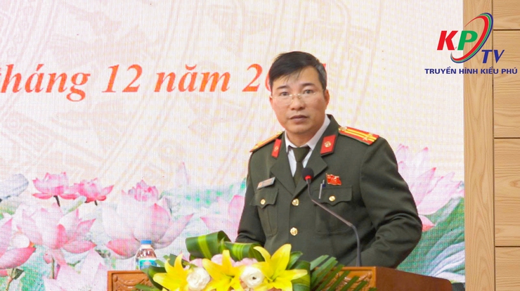 Công an xã Kiều Phú tổ chức Hội nghị tổng kết công tác Đảng, công tác Công an năm 2025, triển khai Chương trình công tác và phát động Phong trào thi đua năm 2026- Ảnh 6.