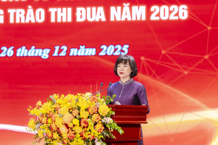 Phường Bồ Đề tổ chức Hội nghị tổng kết công tác xây dựng Đảng, chính quyền, MTTQ và các tổ chức chính trị - xã hội năm 2025; phát động phong trào thi đua phấn đấu hoàn thành xuất sắc nhiệm vụ năm 2026- Ảnh 5.