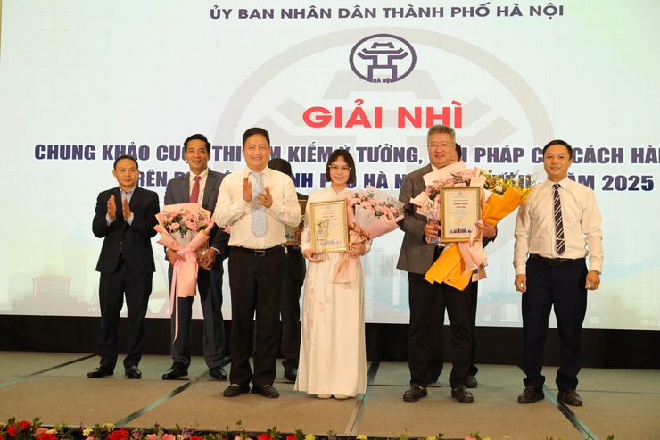 Phường Ô Chợ Dừa xuất sắc đạt giải Nhì tại vòng chung khảo cuộc thi “Tìm kiếm ý tưởng, giải pháp cải cách hành chính trên địa bàn Thành phố Hà Nội”- Ảnh 1.