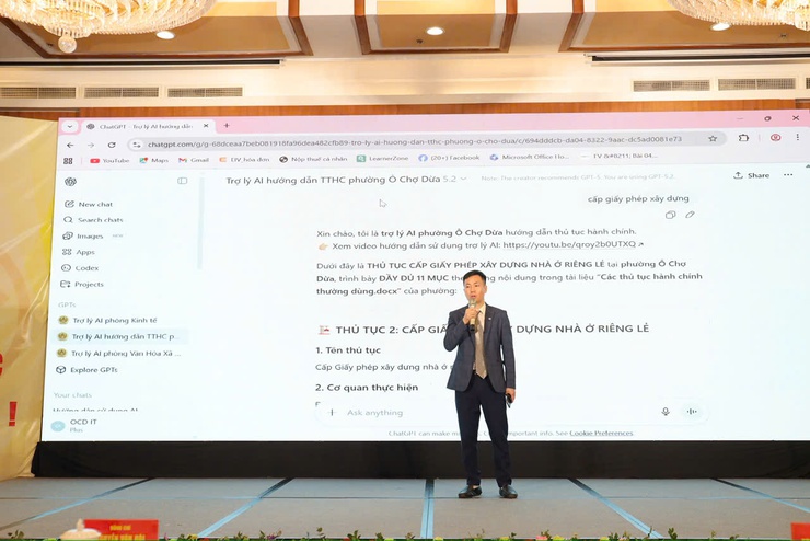 Phường Ô Chợ Dừa vào top 6 chung khảo cuộc thi ý tưởng cải cách hành chính Thành phố Hà Nội- Ảnh 6.