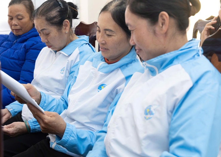 Tập huấn phân loại, xử lý rác thải hữu cơ và vệ sinh an toàn thực phẩm tại xã Ứng Thiên- Ảnh 6.