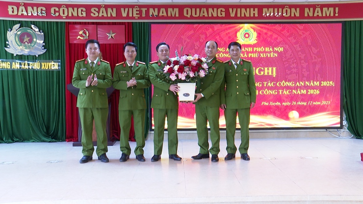 Công an xã Phú Xuyên tổng kết công tác năm 2025, phát động phong trào thi đua năm 2026- Ảnh 6.