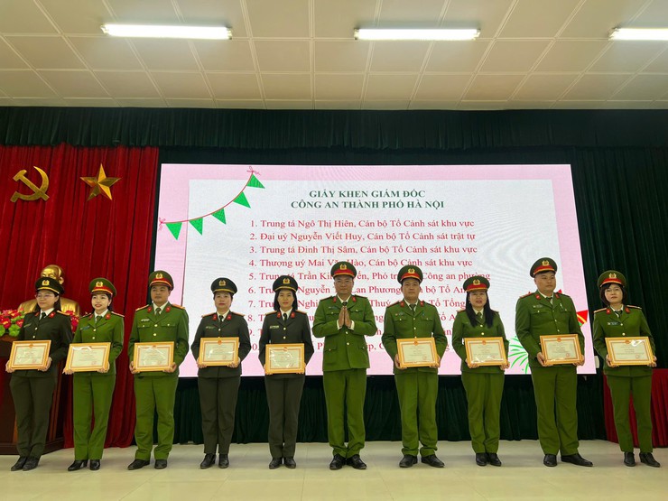 Công an phường Phú Lương tổ chức hội nghị Tổng kết công tác Công an năm 2025- Ảnh 6.