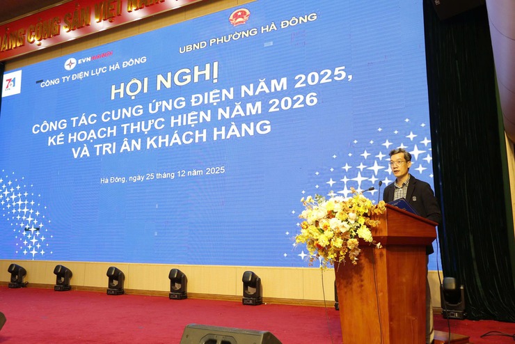 Phường Hà Đông tăng cường phối hợp bảo đảm cung ứng điện an toàn, ổn định- Ảnh 1.