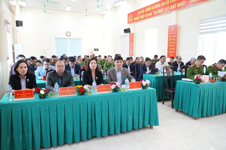 Công an xã Chuyên Mỹ tổng kết công tác Công an năm 2025- Ảnh 2.