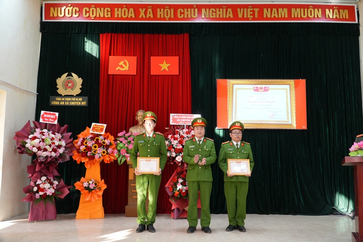 Công an xã Chuyên Mỹ tổng kết công tác Công an năm 2025- Ảnh 5.