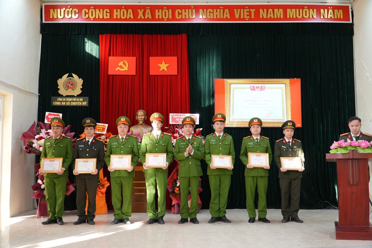 Công an xã Chuyên Mỹ tổng kết công tác Công an năm 2025- Ảnh 6.
