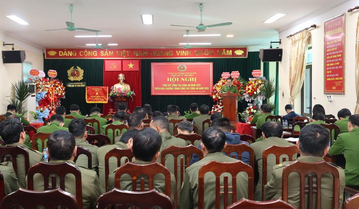 Công an xã Vân Đình tổng kết công tác năm 2025, triển khai nhiệm vụ năm 2026- Ảnh 6.