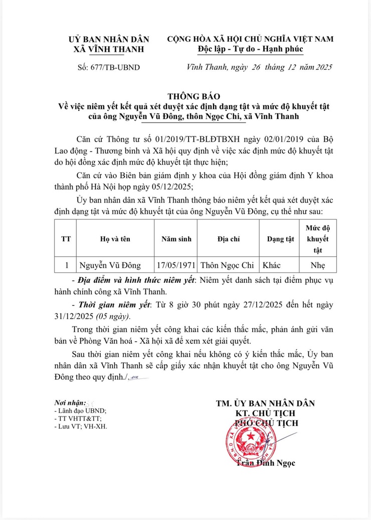 UỶ BAN NHÂN DÂN XÃ VĨNH THANH- Ảnh 1.