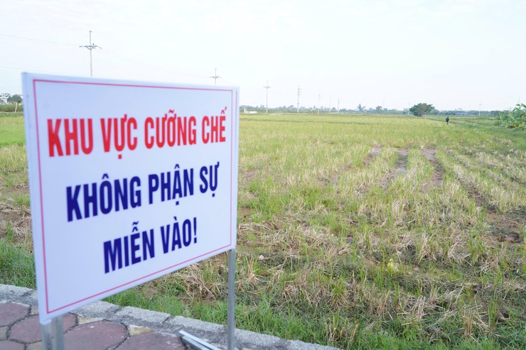 UBND xã cưỡng chế kiểm đếm bắt buộc thực hiện Dự án Cụm công nghiệp làng nghề Hòa Bình - giai đoạn 1- Ảnh 3.