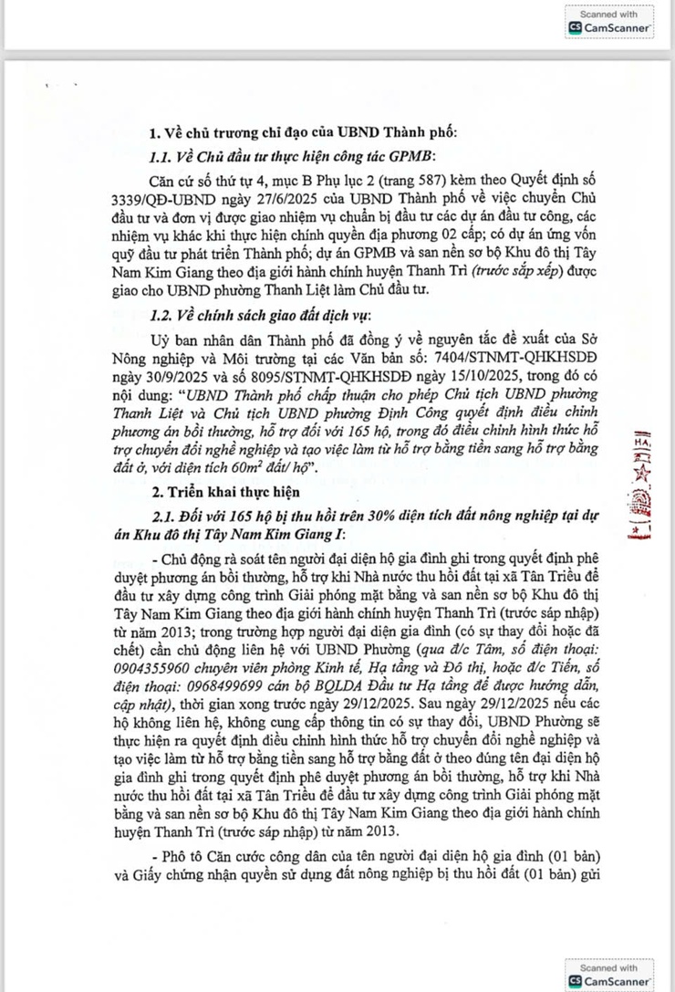 THÔNG BÁO CỦA UBND PHƯỜNG THANH LIỆT- Ảnh 5.
