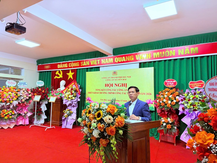 Công an xã Yên Bài tổng kết công tác năm 2025- Ảnh 2.