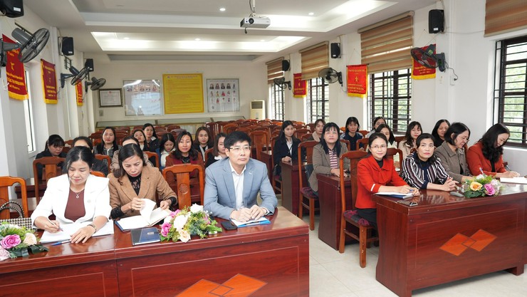 UBND xã khai mạc Hội thi Giáo viên dạy giỏi cấp Tiểu học năm học 2025-2026 - Ảnh 1.