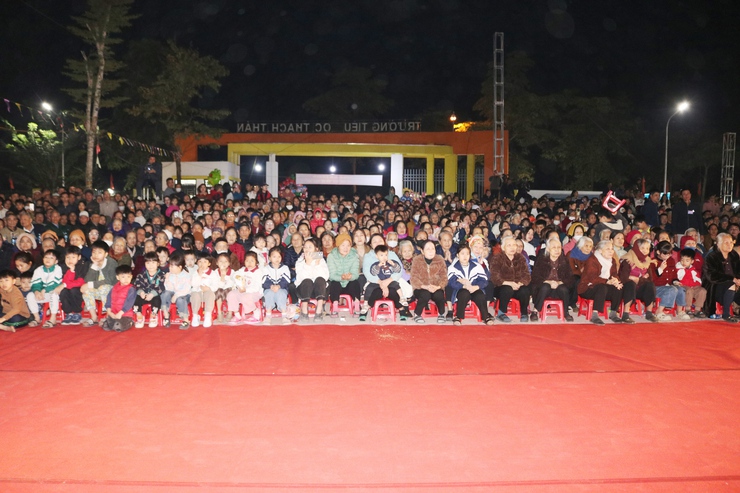 Đêm nghệ thuật “Hồn quê Thạch Thán” – bản hòa ca của tình yêu làng quê- Ảnh 1.