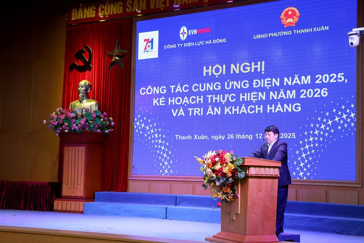 UBND phường Thanh Xuân phối hợp ngành Điện nâng cao chất lượng dịch vụ và tri ân người dân- Ảnh 2.