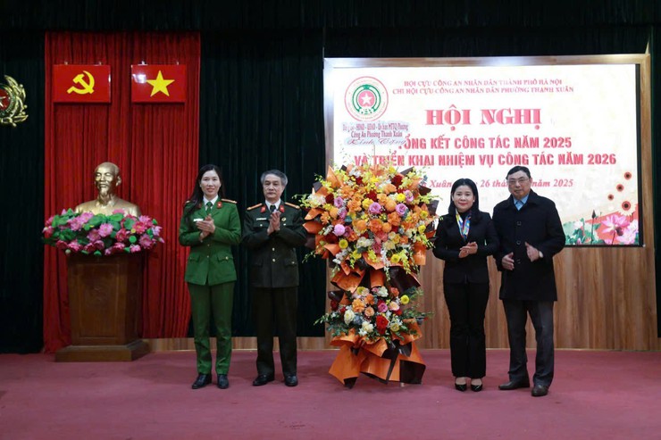 Chi hội cựu CAND phường Thanh Xuân tổng kết công tác năm 2025, triển khai công tác năm 2026- Ảnh 2.