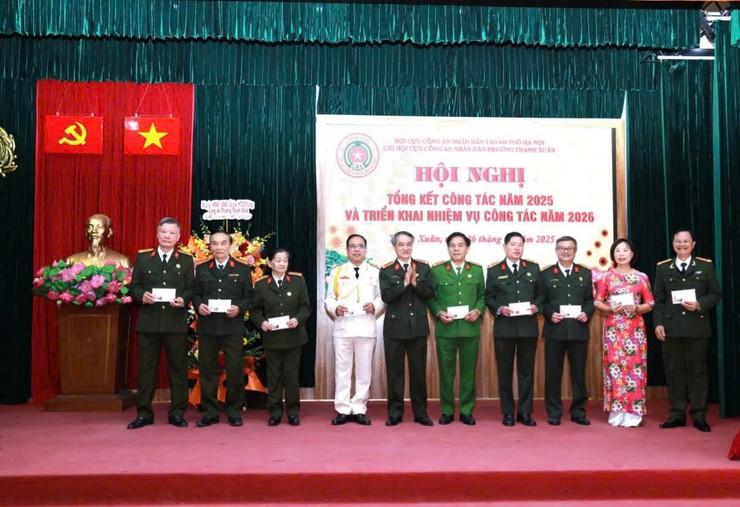 Chi hội cựu CAND phường Thanh Xuân tổng kết công tác năm 2025, triển khai công tác năm 2026- Ảnh 3.