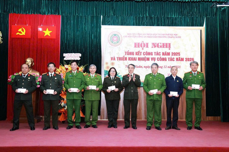 Chi hội cựu CAND phường Thanh Xuân tổng kết công tác năm 2025, triển khai công tác năm 2026- Ảnh 4.