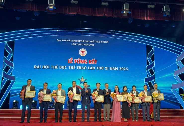 Lễ tổng kết Đại hội Thể dục thể thao Thủ đô lần thứ XII năm 2025- Ảnh 2.