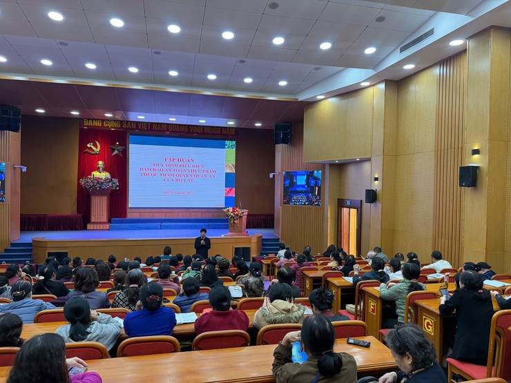 Phường Thanh Xuân tập huấn kiến thức an toàn thực phẩm cho lực lượng cộng tác viên- Ảnh 7.