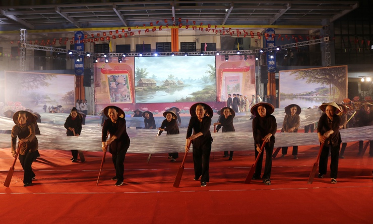 Đêm nghệ thuật “Hồn quê Thạch Thán” – bản hòa ca của tình yêu làng quê- Ảnh 12.