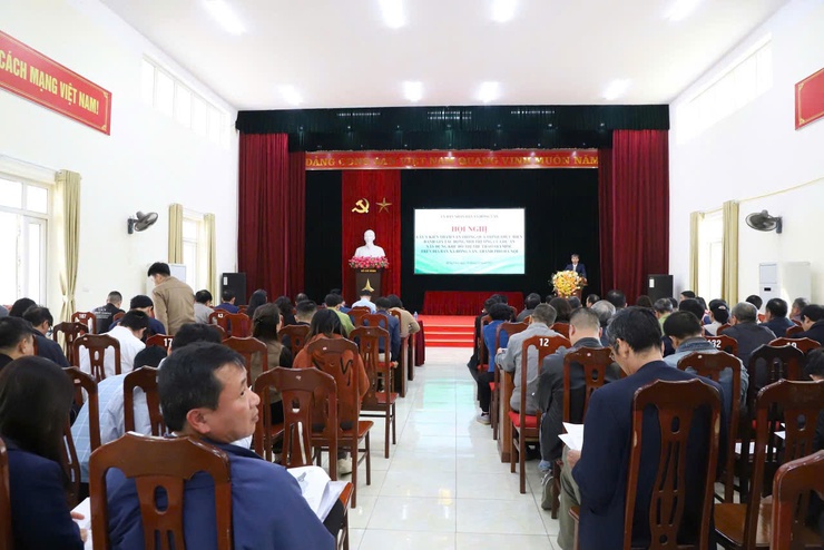 Xã Hồng Vân tổ chức hội nghị tham vấn trong quá trình thực hiện đánh giá tác động môi trường của Dự án “ Xây dựng Khu đô thị thể thao Olympic”- Ảnh 1.