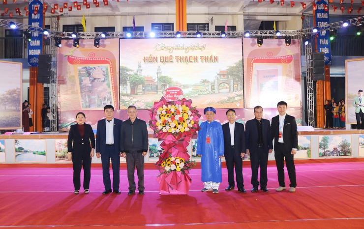 Đêm nghệ thuật “Hồn quê Thạch Thán” – bản hòa ca của tình yêu làng quê- Ảnh 32.