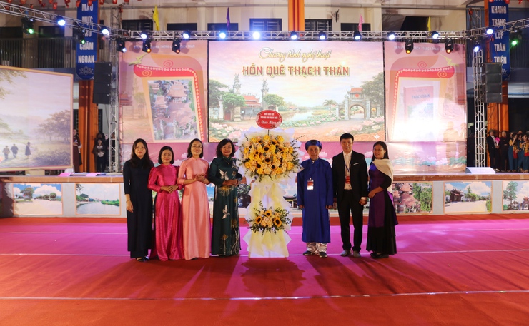 Đêm nghệ thuật “Hồn quê Thạch Thán” – bản hòa ca của tình yêu làng quê- Ảnh 34.