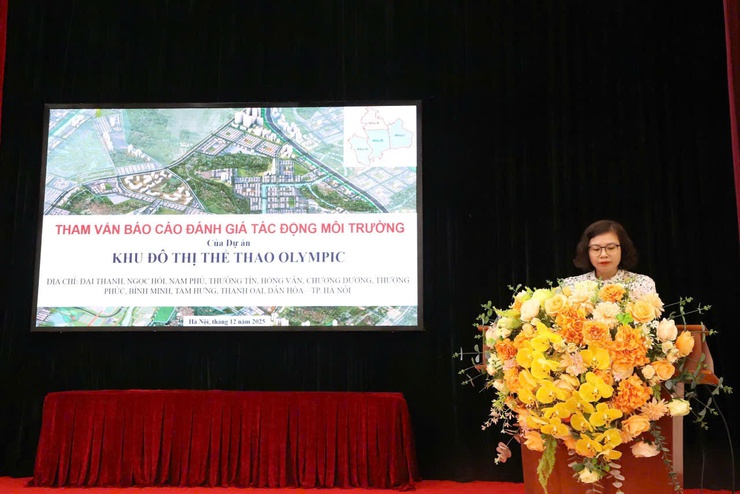 Xã Hồng Vân tổ chức hội nghị tham vấn trong quá trình thực hiện đánh giá tác động môi trường của Dự án “ Xây dựng Khu đô thị thể thao Olympic”- Ảnh 5.