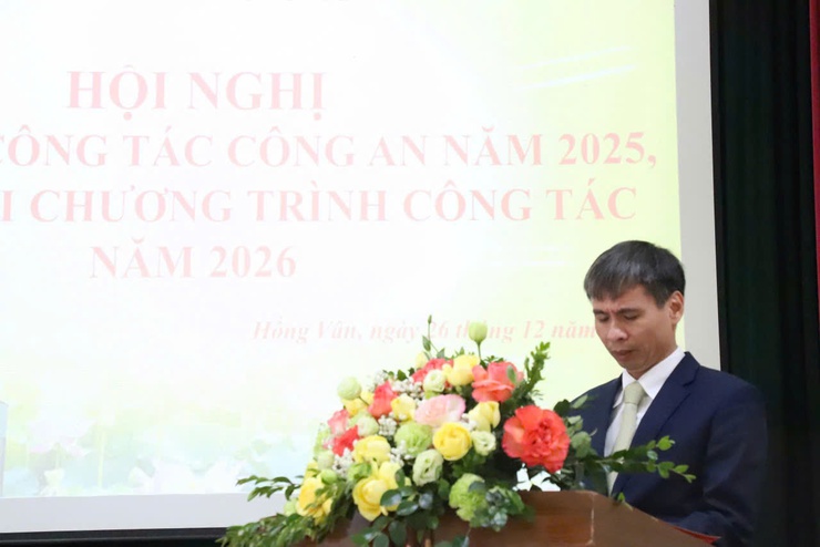 Công an xã Hồng Vân: Tổng kết công tác năm 2025, phát động phong trào thi đua năm 2026- Ảnh 6.
