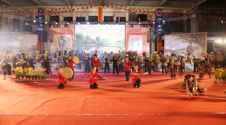 Đêm nghệ thuật “Hồn quê Thạch Thán” – bản hòa ca của tình yêu làng quê- Ảnh 6.