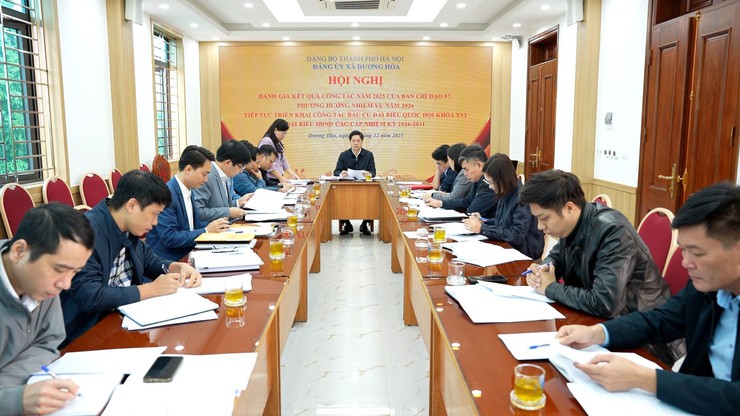 Hội nghị đánh giá kết quả công tác năm 2025 của ban chỉ đạo 57 phương hướng nhiệm vụ năm 2026; Tiếp tục triển khai công tác bầu cử Đại biểu Quốc hội khoá XVI và đại biểu HĐND các cấp nhiệm vụ năm 2026-2031- Ảnh 1.