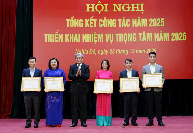 Hội nghị tổng kết công tác năm 2025 triển khai nhiệm vụ trọng tâm năm 2026- Ảnh 3.