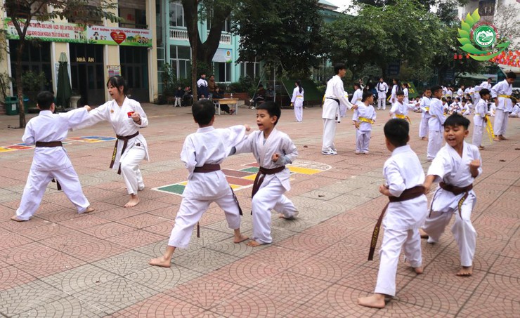 Xã Phú Cát tổ chức kỳ thi lên đai Karate cho hơn 200 võ sinh- Ảnh 10.