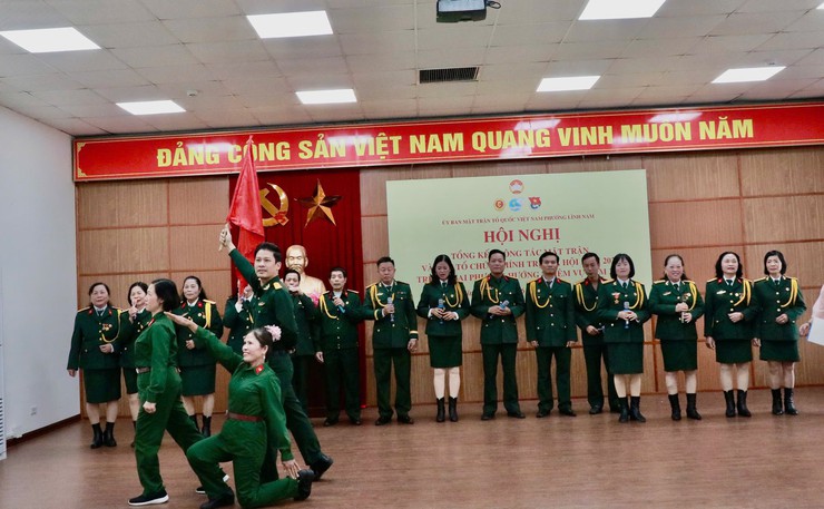 Ủy ban MTTQ Việt Nam phường Lĩnh Nam tổ chức Hội nghị tổng kết công tác Mặt trận và hoạt động của các tổ chức chính trị – xã hội năm 2025; triển khai phương hướng, nhiệm vụ trọng tâm năm 2026.- Ảnh 1.