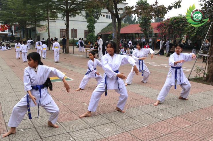 Xã Phú Cát tổ chức kỳ thi lên đai Karate cho hơn 200 võ sinh- Ảnh 12.
