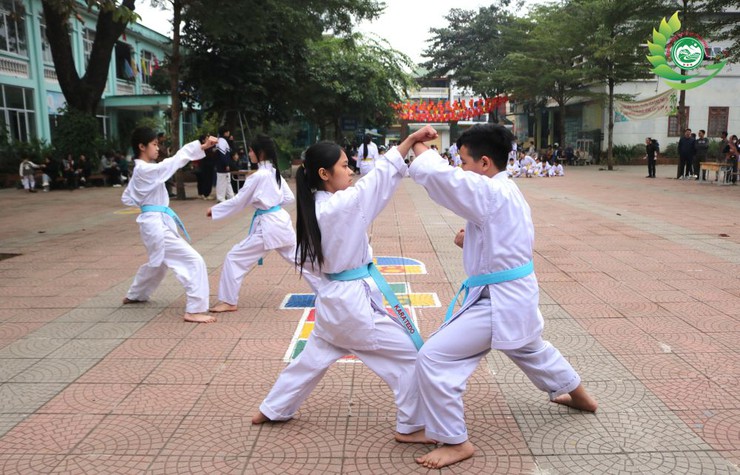 Xã Phú Cát tổ chức kỳ thi lên đai Karate cho hơn 200 võ sinh- Ảnh 6.