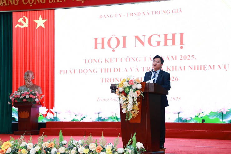 XÃ TRUNG GIÃ PHÁT ĐỘNG PHONG TRÀO THI ĐUA NĂM 2026- Ảnh 2.
